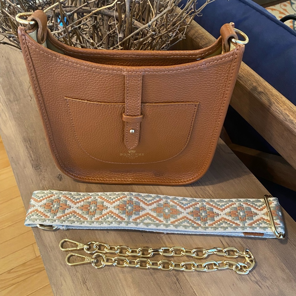 Peruzzi Firenze Sienna cognac handbag